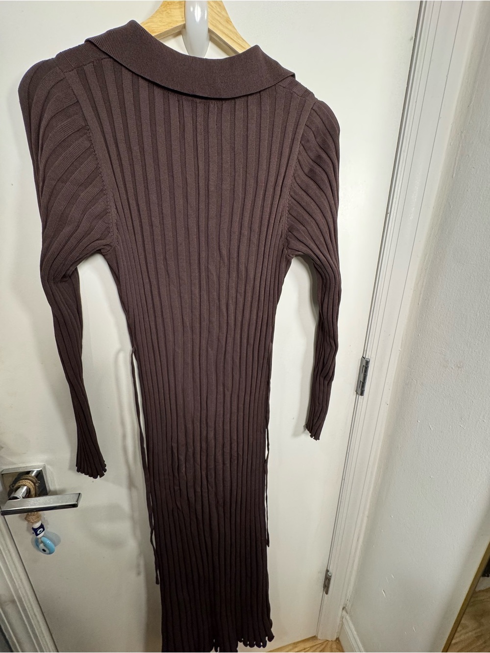 Dissh Rhodes Maxi dress in chocolate - size m - Picture 3 of 5